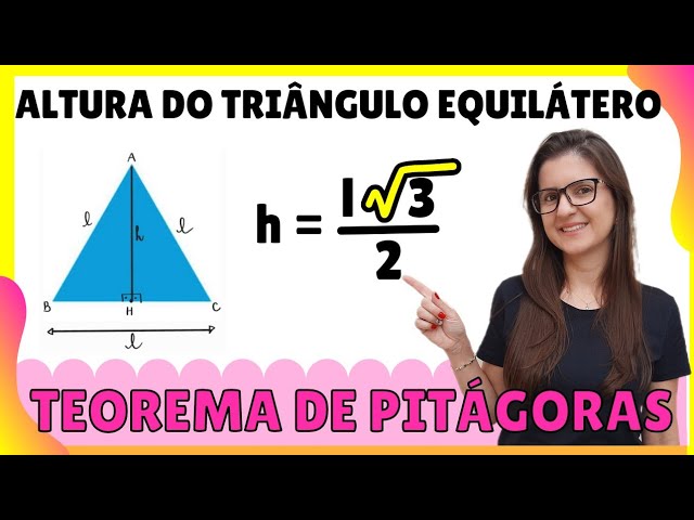 Triângulo Retângulo: Teorema de Pitágoras. #auladematematica