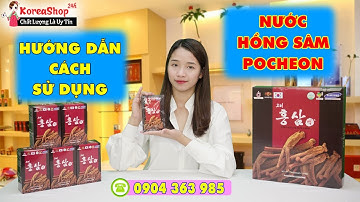 Nước Hồng Sâm Pocheon Hàn Quốc Hộp 30 Gói Sử Dụng Vào Thời Điểm Nào Tốt Nhất | Koreashop24h