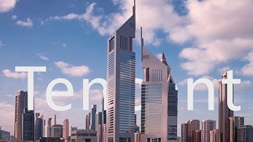 After Effects: mask city with floating text