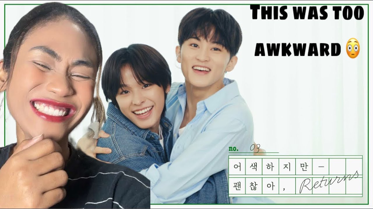 Mark x Riku = Awkward Chaos 😂 | It’s Awkward but It’s Okay Reaction EP.3-1