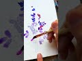 Easy way to paint delicate watercolor flowers