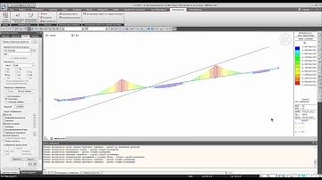 Экспорт диаграмм midas Civil в AutoCAD через Excel