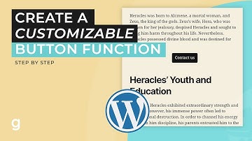 How to Create a Customizable Button in WordPress