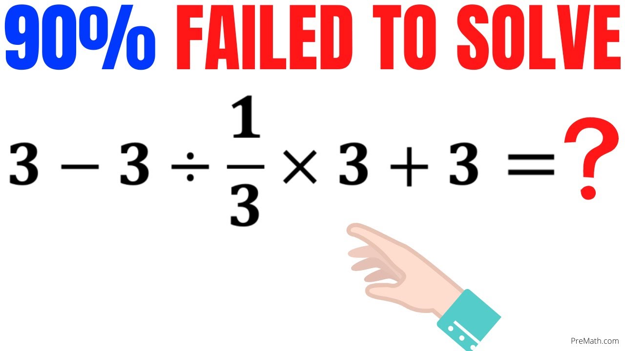 ⁣HOW SMART ARE YOU? | Fun Algebra Problem | PEMDAS and BODMAS | College Entrance Exam