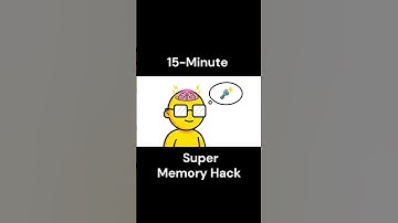 15 Minute Super Memory Hack 🧠 #shorts #psychology