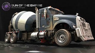 Celebrity [SimplyTransform 2] Devil Saviour DS-01 Split ｜Trouble Maker ｜Cannon mode to Truck mode 2/3 TFMV Wealth
