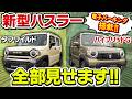 【新型ハスラー】マイナーチェンジで何が変わった？旧型と徹底比較！