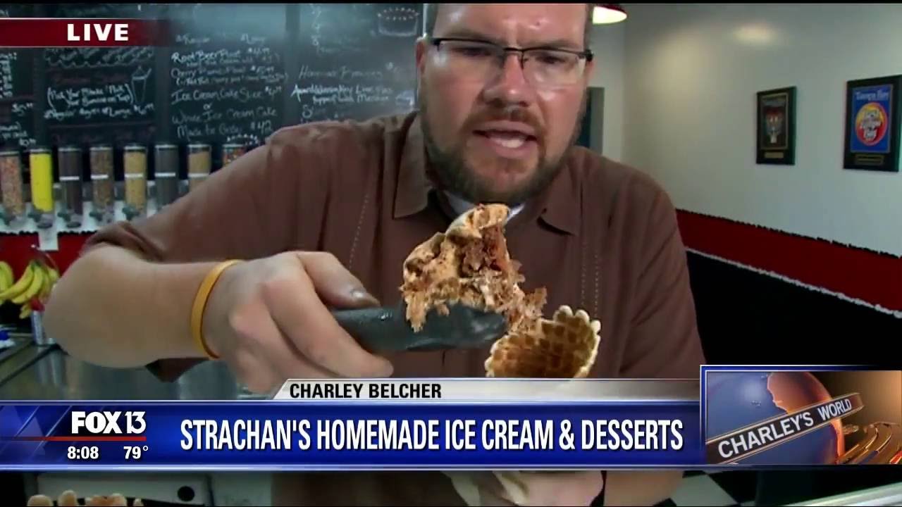 Strachan's Ice Cream & Desserts on Charley's World!