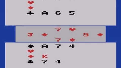 Bridge - Atari 2600 - Gameplay 🎮