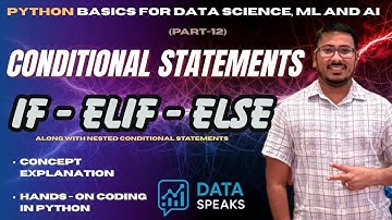 Python voorwaardelijke statements 🚦IF, ELIF, ELSE uitgelegd - Python basisprincipes voor datawete...