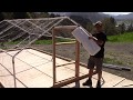 Carport Frame Chicken Tractor Build