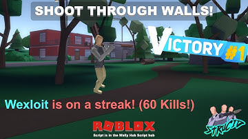SHOOT THROUGH WALLS, AIMBOT and MORE! | Roblox Strucid Exploiting #1