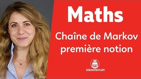 Chaîne de Markov, première notion - Maths - Terminale - Les Bons Profs