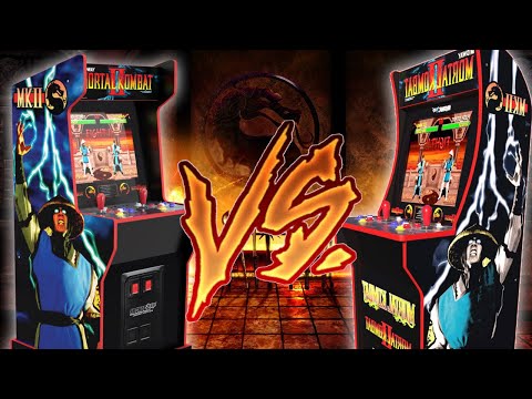 Midway Legacy Edition Arcade Machine Vs Mortal Kombat Arcade 1up VS from unrooolie