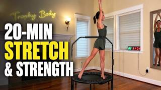 20-Min Rebounder Workout for Full Body Toning | At-Home Routine screenshot 3