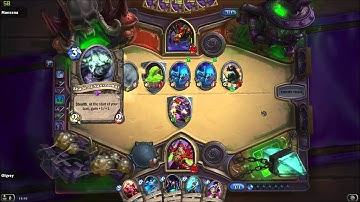 Hearthstone Heroes of Warcraft:Naxxramas Rogue challenge vs Maexxna