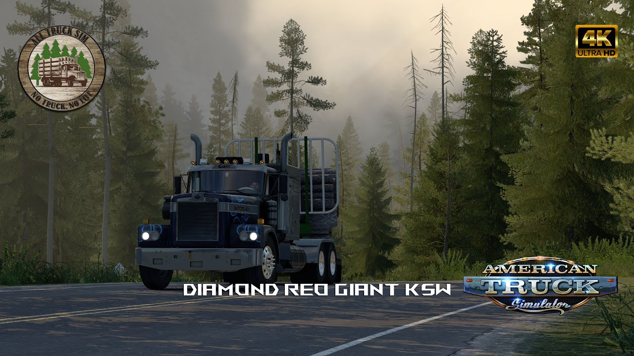 || DIAMOND REO GIANT KISHADOWALKER || American Truck Simulator 1.49 ...