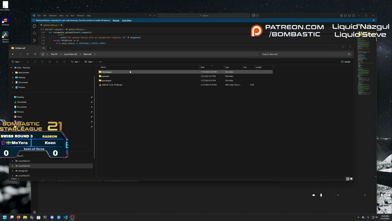 Hasuleague commentary order announcement