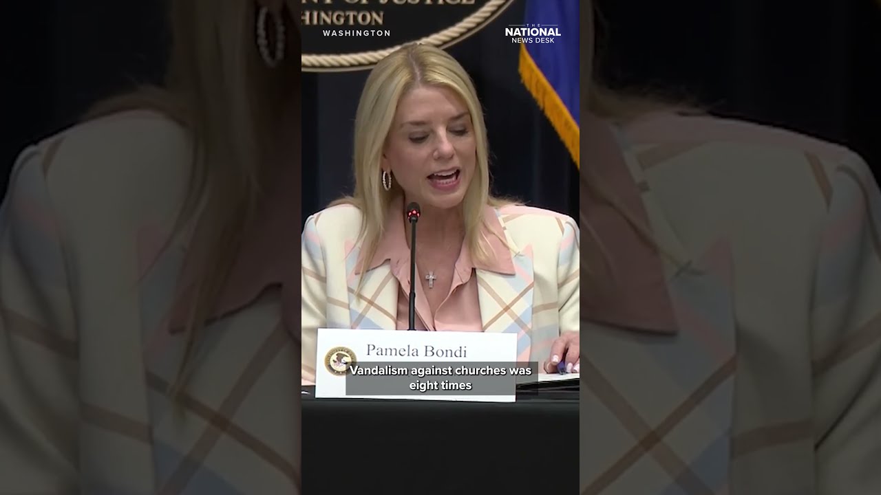 Biden DOJ Abused Targeted Christians AG Pam Bondi