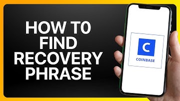 How To Find Coinbase Recovery Phrase Tutorial