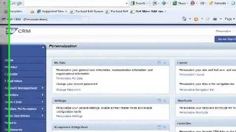 SAP CRM 7 and CRM CUSTOMIZATION OVERVIEW