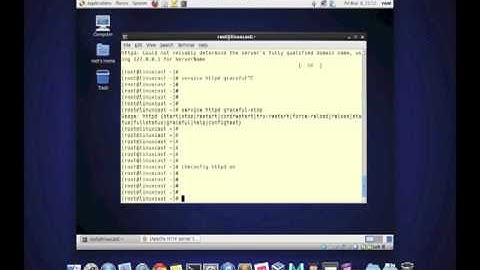 apache服务的安装、服务管理及相关文件 [LinuxCast视频教程]