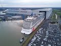 Float Out/Ausdocken Norwegian Joy 04.03.2017 | Meyer Werft | Drone Shots  | Look at the Racetrack