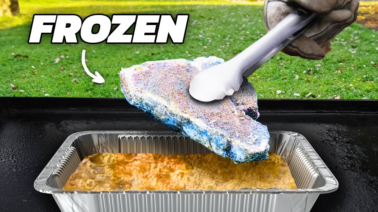 I Deep Fried a Frozen Steak Twice and Here's What Happened! YouTube