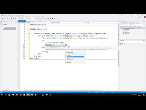 How To Make A Virus With Visual Basic