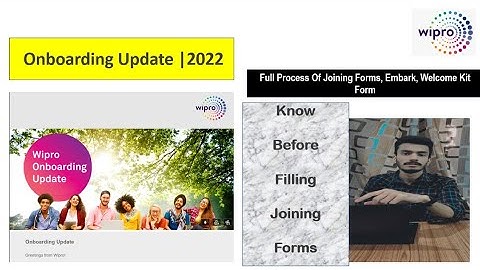 Wipro Onboarding | WILP 2022 | Joining Forms #onboarding #wipro #techmore