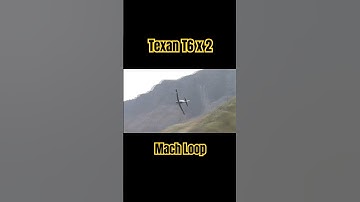 Pair of RAF Texan T6 from RAF Valley in the MACH LOOP #aviation #militaryaircraft #machloop