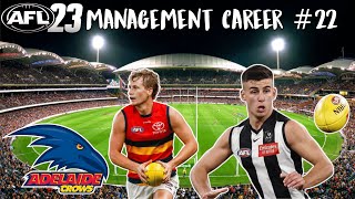 AFL 23 Adelaide Crows Management Career - Episode 22 - Trading The Captain For A Re-Tool!!!