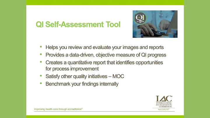 Navigating the IAC QI Tool: Collect, Measure, Improve (Nuclear/PET)