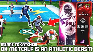 DK Metcalf Is An ATHLETIC BEAST! INSANE TD Catches! Madden 22