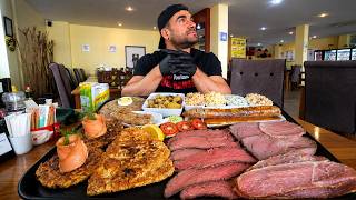 I ATTEMPTED THIS GIANT MEAT PLATTER CHALLENGE IN A HIDDEN GERMAN BAKERY! Joel Hansen