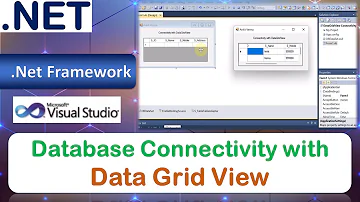 Database Connectivity with Data Grid View | ADO.NET | VB.NET