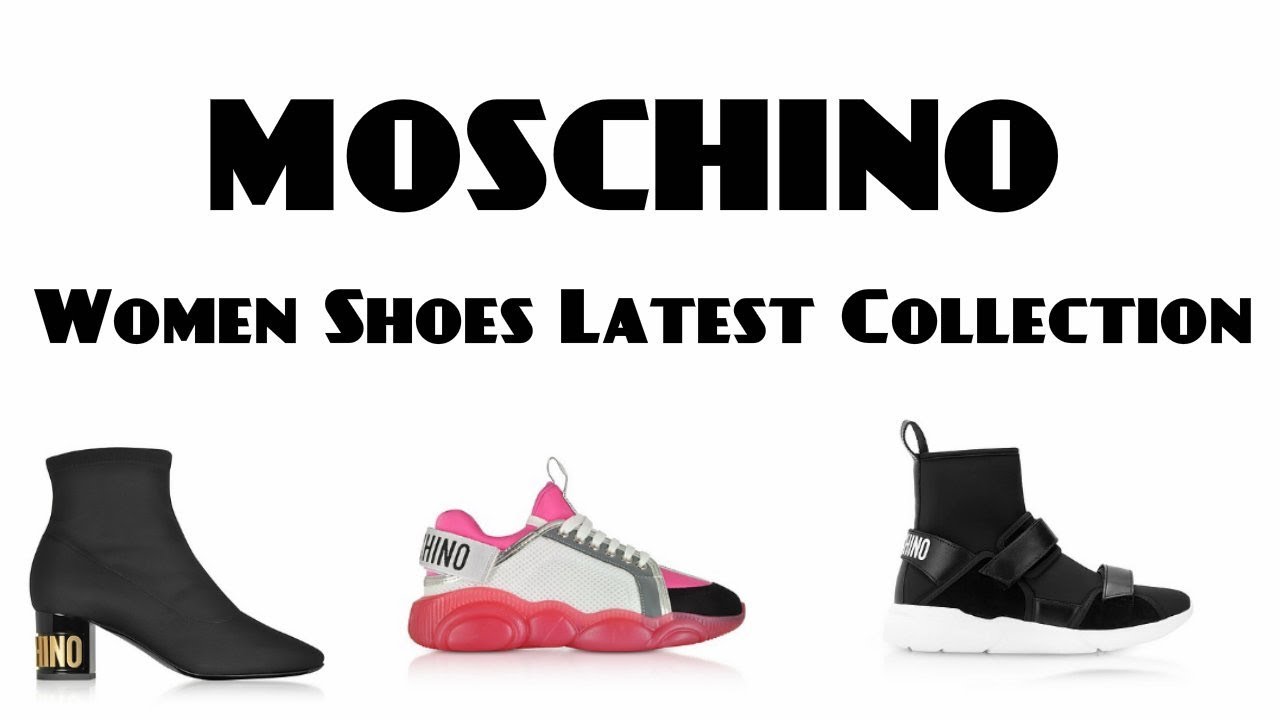 moschino shoes 2019