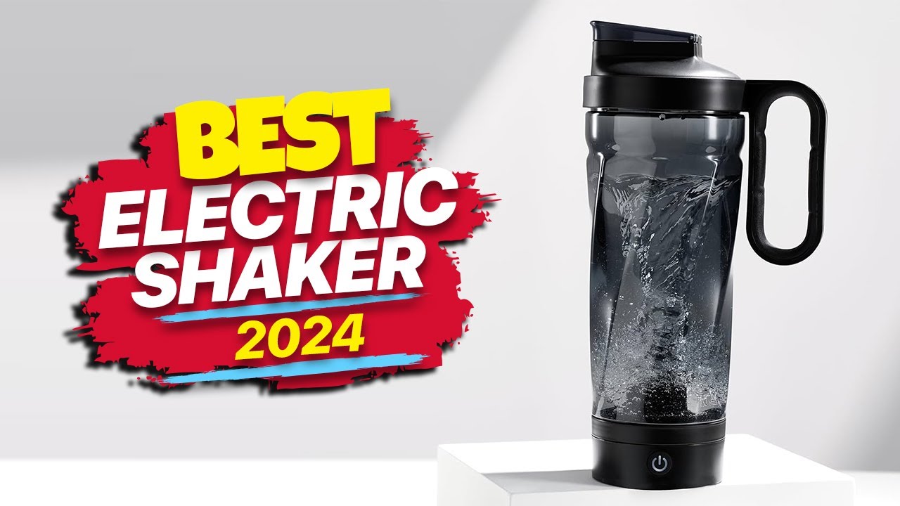 Electric Shaker Bottle, 34 oz Blender Bottles, Made with Tritan