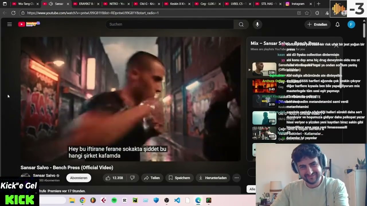 OH BE Miss gibi | Sansar Salvo - Bench Press (Prodüktör Analizi)