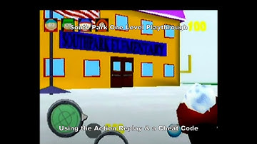 South Park One Level Playthrough using the Ps1 Action Replay & a Cheat Code :D #Playstation #Sony