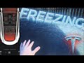 Tesla Defrosting - It Couldn't Be Any Easier 