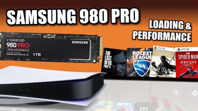 Samsung 980 Pro M.2 - Upgrade 5 and SSD Tutorial 1TB PlayStation YouTube Review