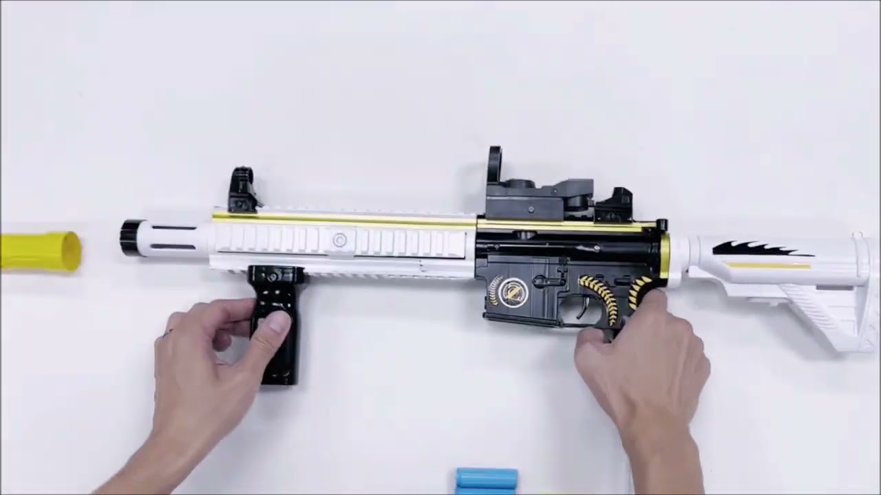 AGM MASTECH AR 416 Shell-Throwing Blaster Gun Instruction Video