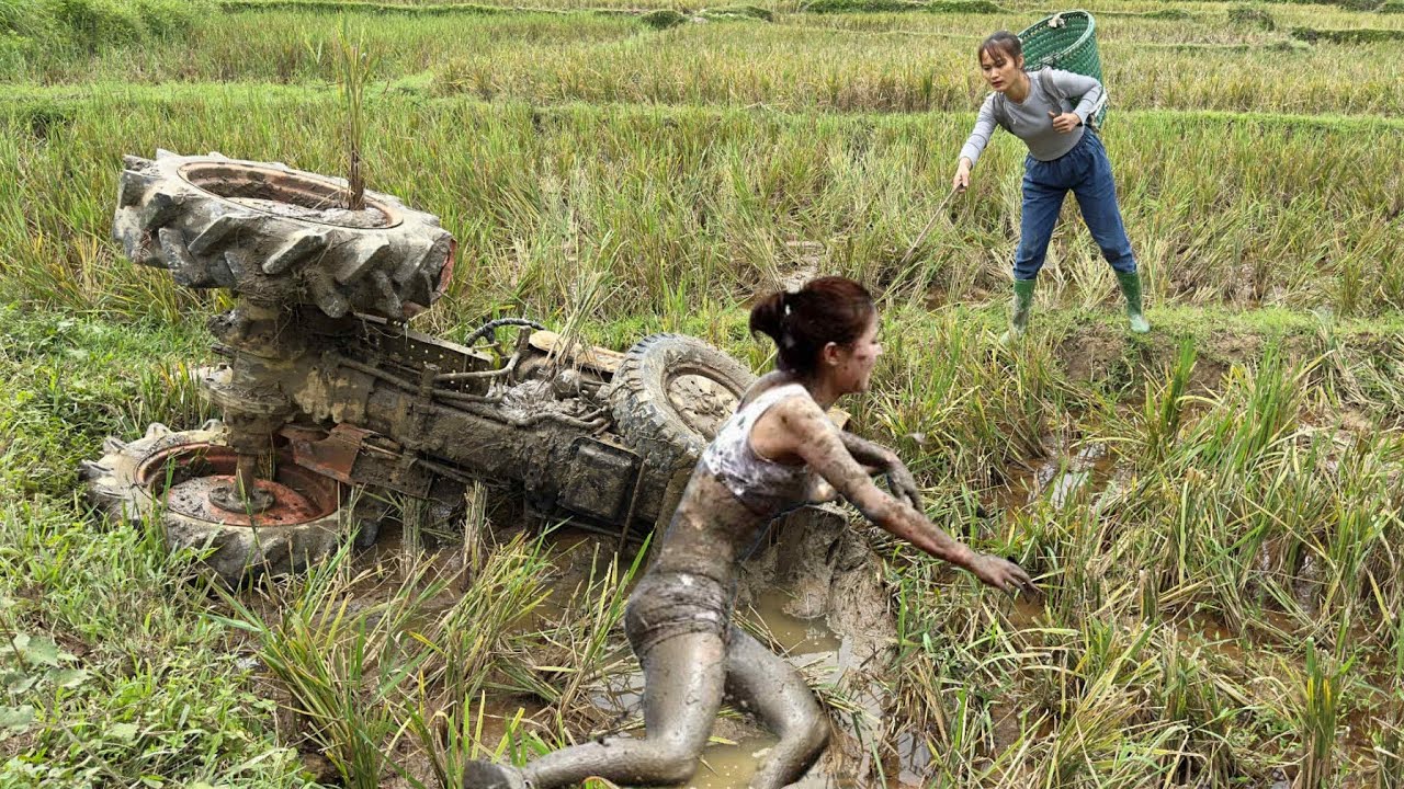 Full video ;Genius Girl Finds and Restores an Abandoned Tractor in a Swamp - Is This the Beginning?