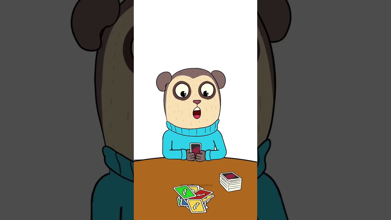 That One Kid Playing Uno With Brother Animation Meme 