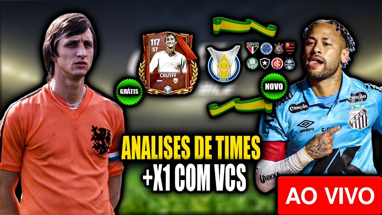 EVENTO NOVO!🔥🔴AO VIVO🔴 JOGANDO E ANALISANDO!!