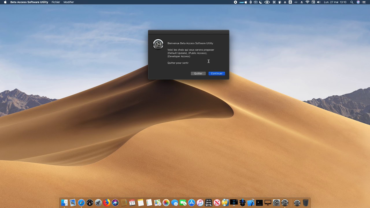 Beta Access Software Utility