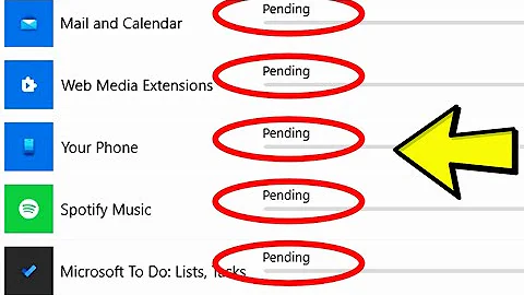 Fix: Microsoft Store is stuck at pending