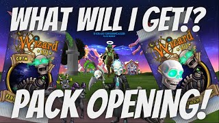 🎃 HALLOWEEN PACK OPENING! Wizard101!