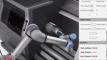 Learn to do machine tending with Universal Robots